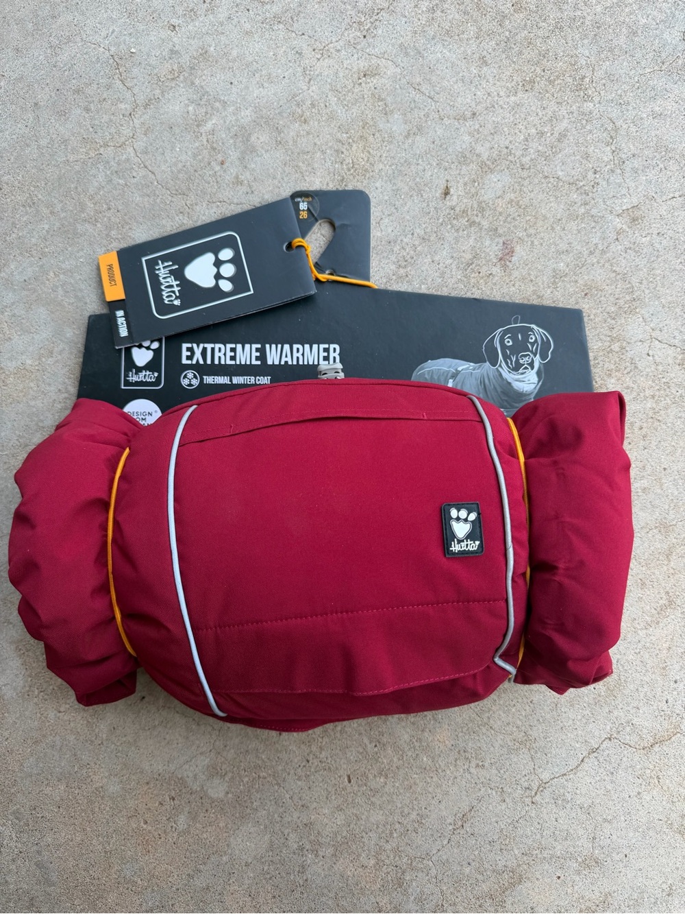 Hurtta Extreme Warmer Dog Coat - 65cm / 26in